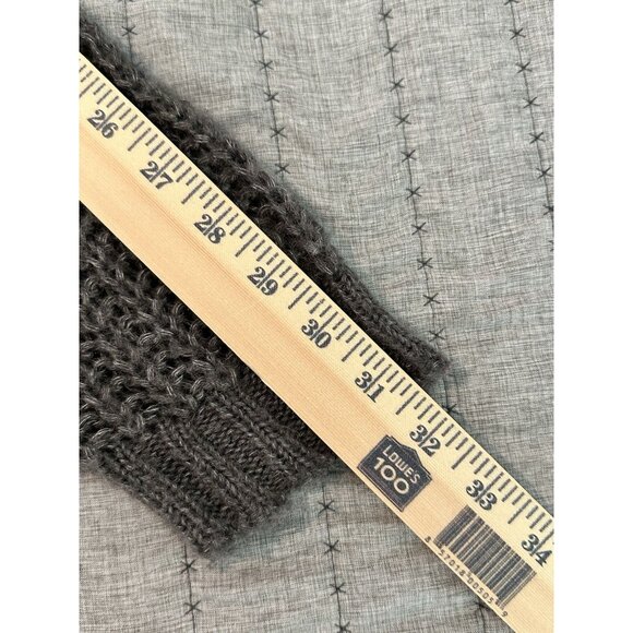 Cozy Brown and Gray Women's Sweater - Picture 6 of 10